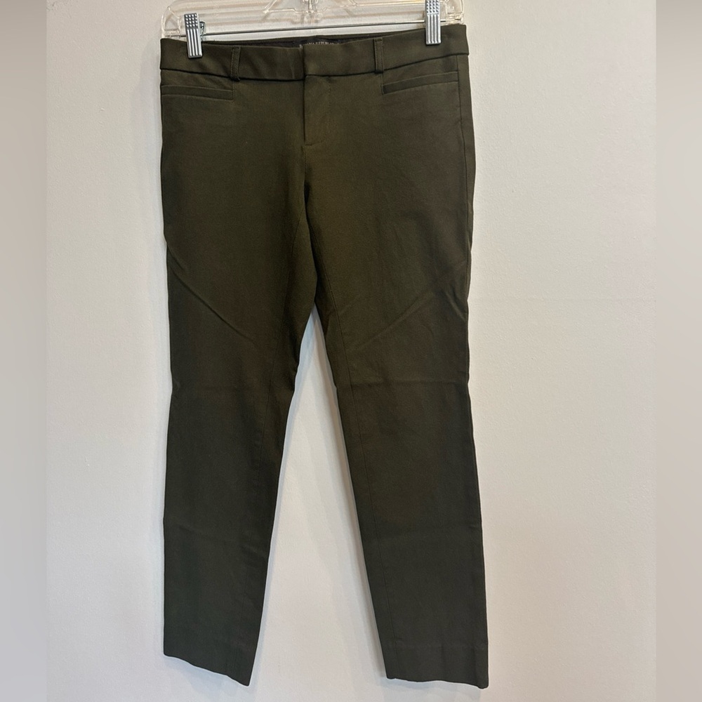 Banana Republic Sloan Olive Green Pants size 00 petite